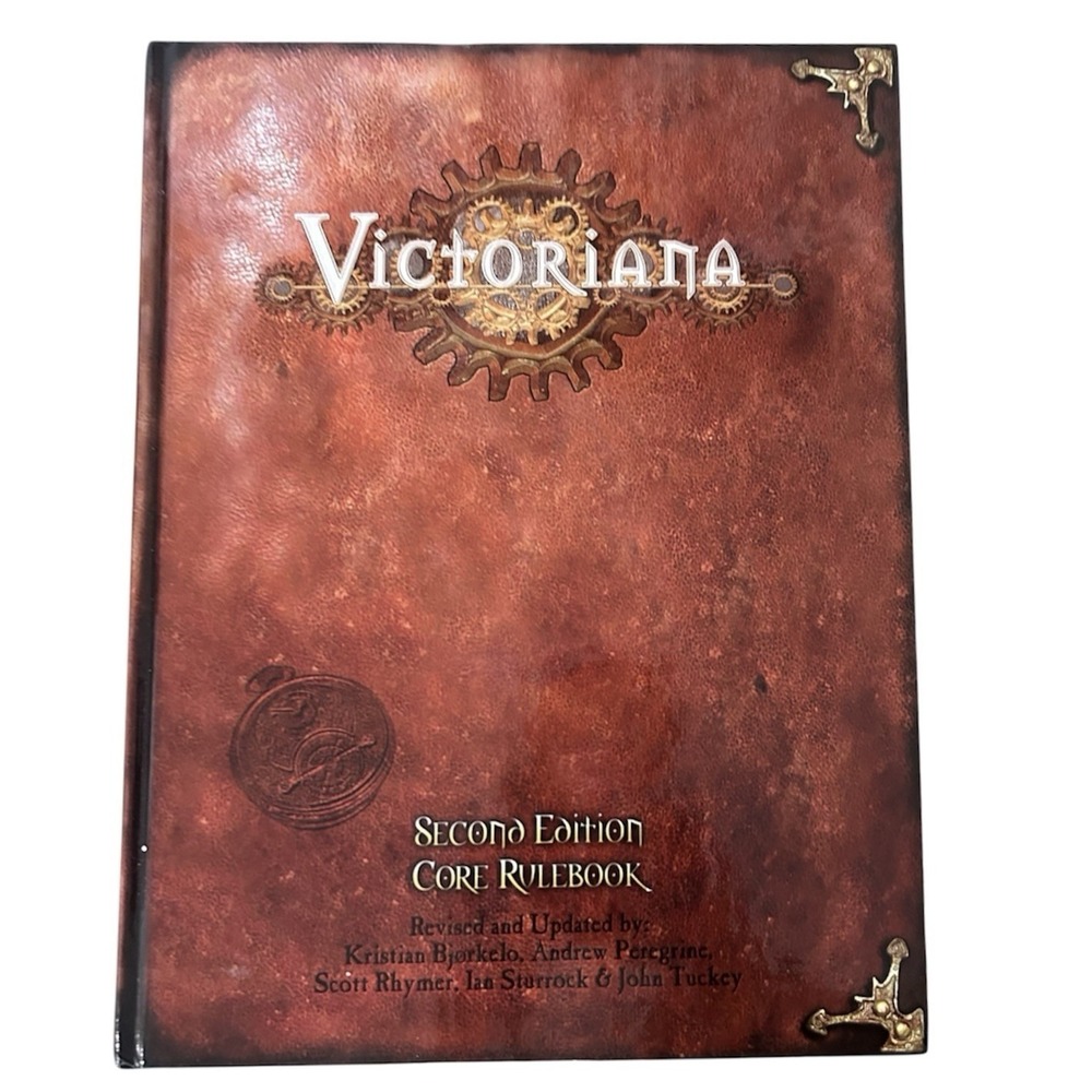 Victoriana - 2nd Edition - Core Rulebook - HC - 2007 - Cubicle Seven Publication